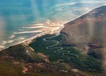 <p> View of the Northern coastline NE of Mahajanga.  </p>